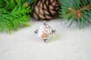 Snake Pattern Shell Ring (Size 8 1/2)