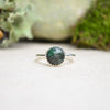 Emerald Stacking Ring (Size 5)