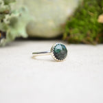Emerald Stacking Ring (Size 5)