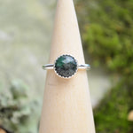 Emerald Stacking Ring (Size 5)