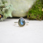Labradorite Stacking Ring (Size 5)