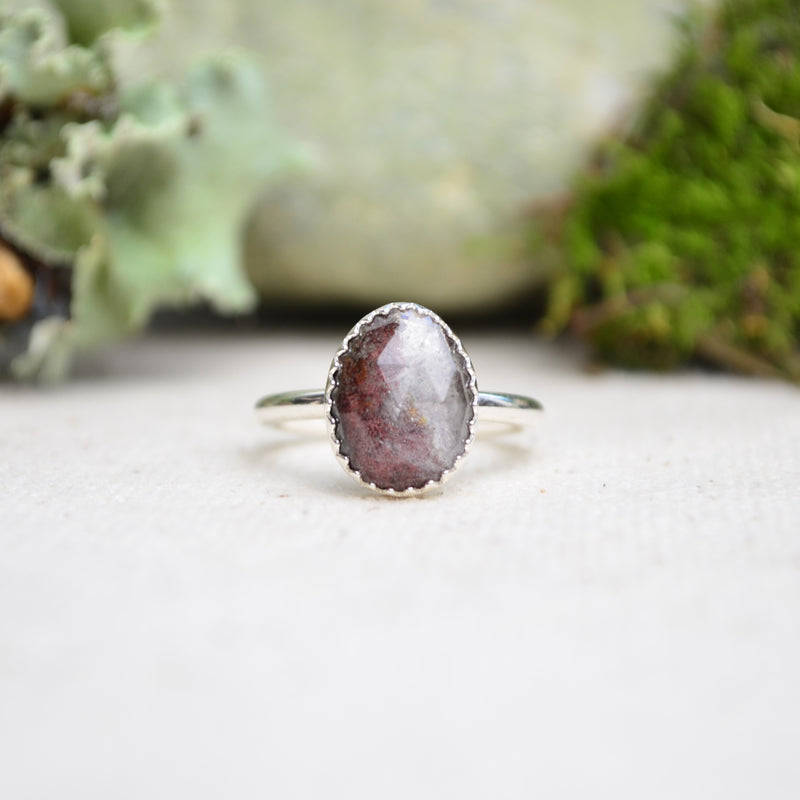 Garden Quartz Stacking Ring (Size 5 1/2)