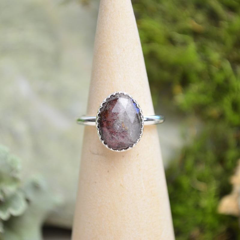 Garden Quartz Stacking Ring (Size 5 1/2)