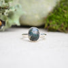 Moss Agate Stacking Ring (Size 5 1/2)