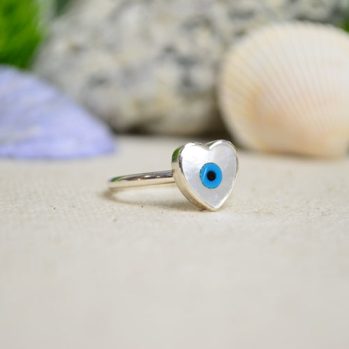 Mother of Pearl Stacking Ring (Size 7 1/2)