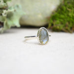 Labradorite Stacking Ring (Size 6)