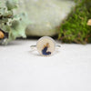 Dendritic Agate Stacking Ring (Size 7)