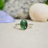Ancient Roman Glass Stacking Ring (Size 8 1/2)