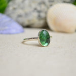 Ancient Roman Glass Stacking Ring (Size 8 1/2)