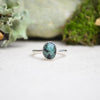 Emerald Stacking Ring (Size 7 1/2)