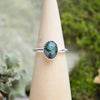 Emerald Stacking Ring (Size 7 1/2)