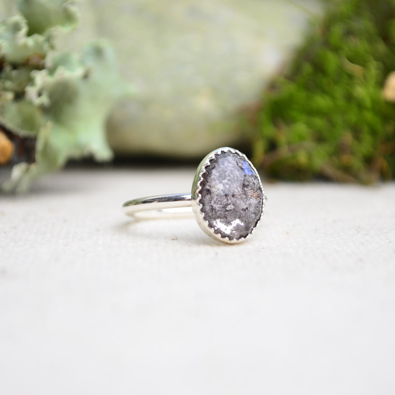 Garden Quartz Stacking Ring (Size 7 1/2)
