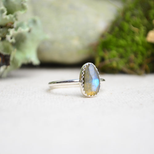 Labradorite Stacking Ring (Size 7 1/2)