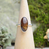 Fossilized Ammonite Stacking Ring (Size 8)