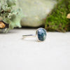 Moss Agate Stacking Ring (Size 8)
