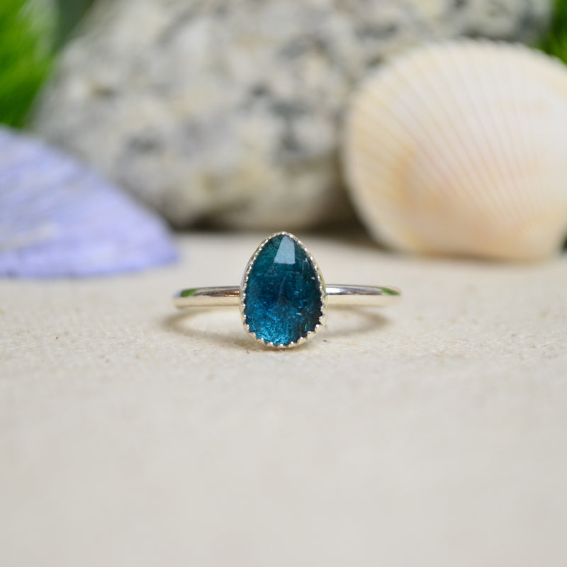 Ancient Roman Glass Stacking Ring (Size 10)