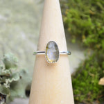 Labradorite Stacking Ring (Size 8 1/2)
