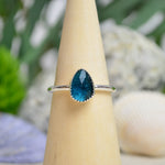 Ancient Roman Glass Stacking Ring (Size 10)