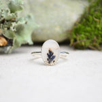 Dendritic Agate Stacking Ring (Size 9)