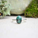 Emerald Stacking Ring (Size 9)