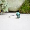 Emerald Stacking Ring (Size 9)