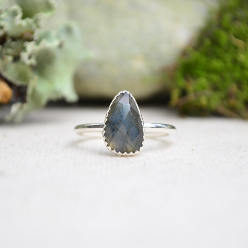 Labradorite Stacking Ring (Size 9 1/2)