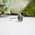 Labradorite Stacking Ring (Size 9 1/2)