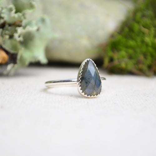 Labradorite Stacking Ring (Size 9 1/2)