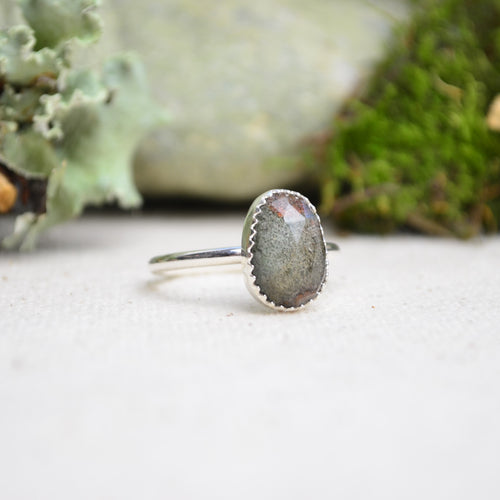 Garden Quartz Stacking Ring (Size 9 1/2)