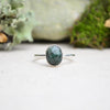 Emerald Stacking Ring (Size 10)
