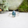 Moss Agate Stacking Ring (Size 10)
