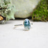 Moss Agate Stacking Ring (Size 10)