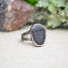 Fossilized Trilobite Ring w/ Organic Twig Split Band (Size 8)
