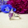 Ruby Split Band Ring (Size 9 1/2)