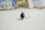 Iolite Charm Necklace