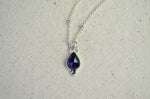 Iolite Charm Necklace