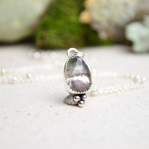 Garden Quartz Charm Necklace