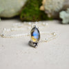 Labradorite Charm Necklace