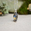 Labradorite Charm Necklace