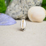 Cowrie Shell Charm Necklace