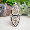 Dendritic Limestone Ring (Size 10)