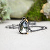 Garden Quartz Necklace with 14K Yellow Gold Accents