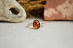 Orange Kyanite Stacking Ring (Size 5)
