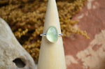 Prehnite Stacking Ring (Size 5 1/2)