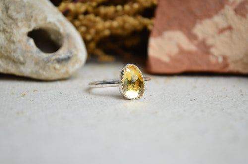 Citrine Stacking Ring (Size 7 1/2)
