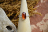 Orange Kyanite Stacking Ring (Size 8)