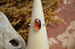 Orange Kyanite Stacking Ring (Size 8)