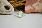 Prehnite Stacking Ring (Size 8 1/2)