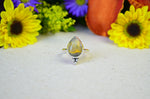 Bumblebee Jasper Stacking Ring (Size 8 1/2)