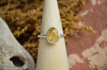 Rutile Quartz Stacking Ring (Size 9)